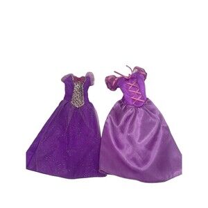 Disney Tangled Rapunzel doll Light Purple Tule Dress Gown Replacement (2)